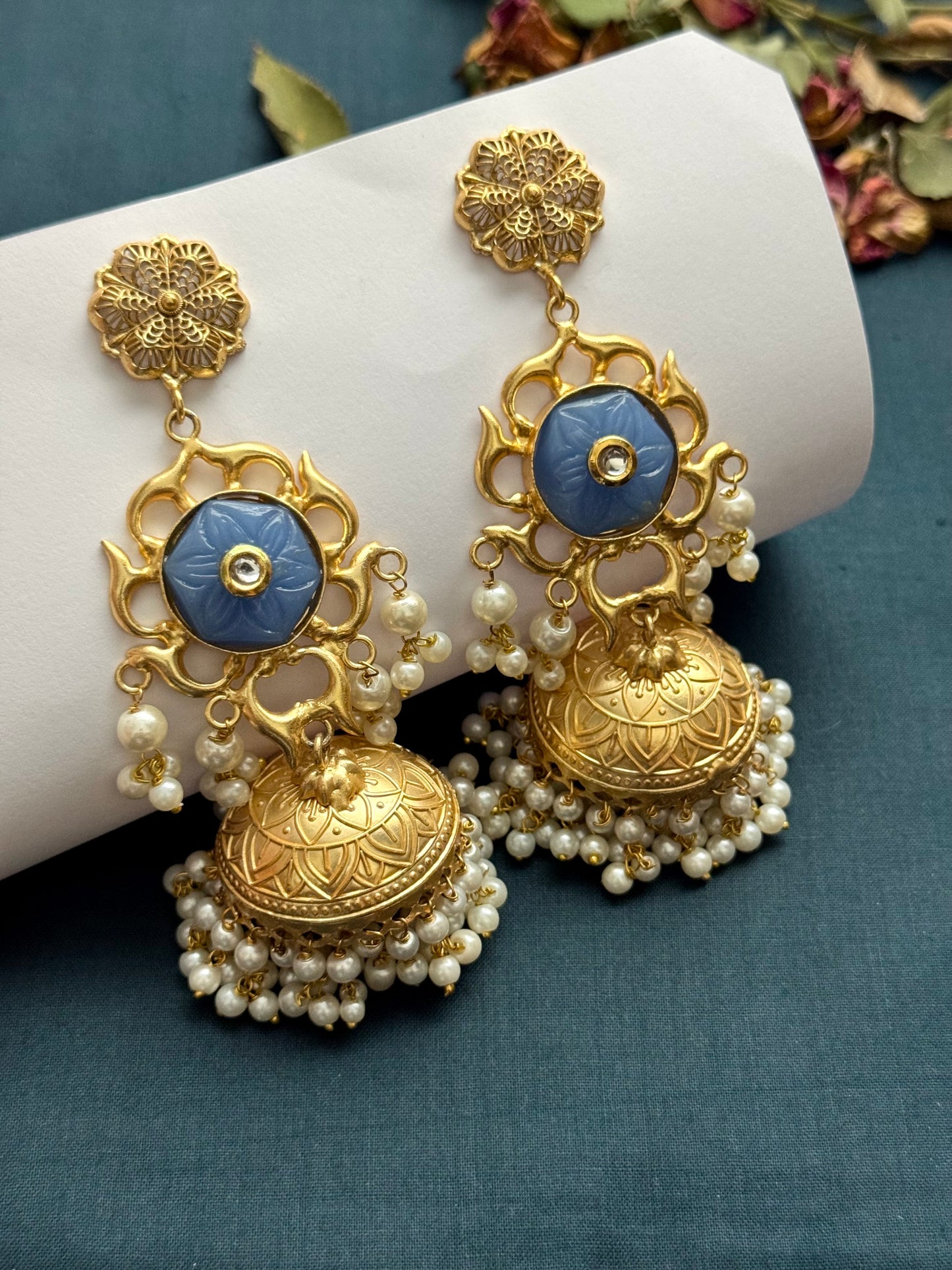 Premium Brass Musarrat Jhumka
