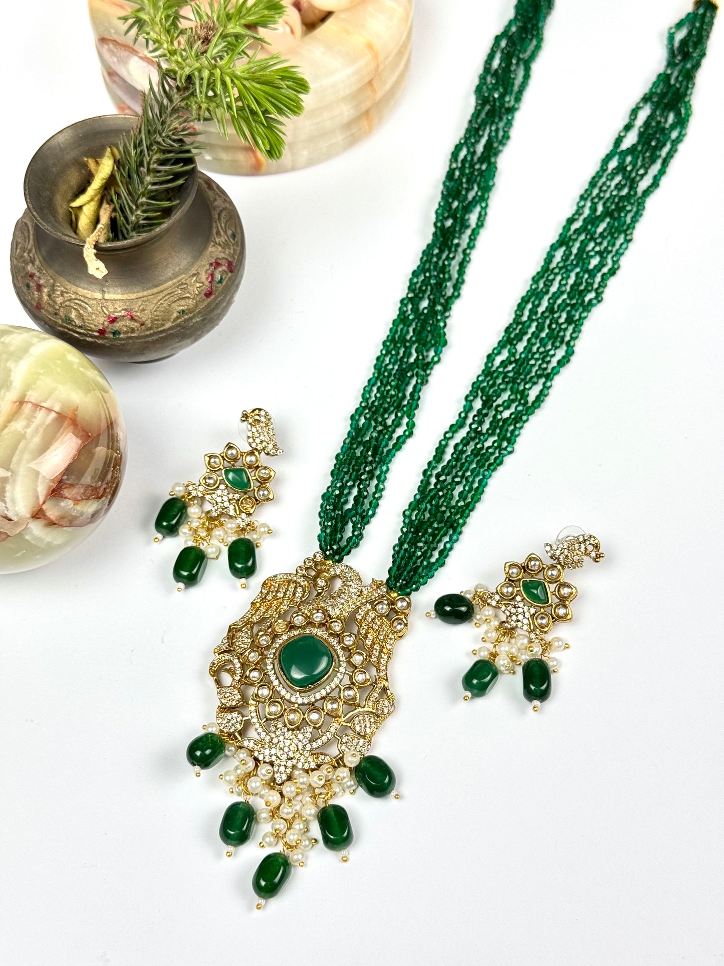 Imported premium Kundn Mala set
