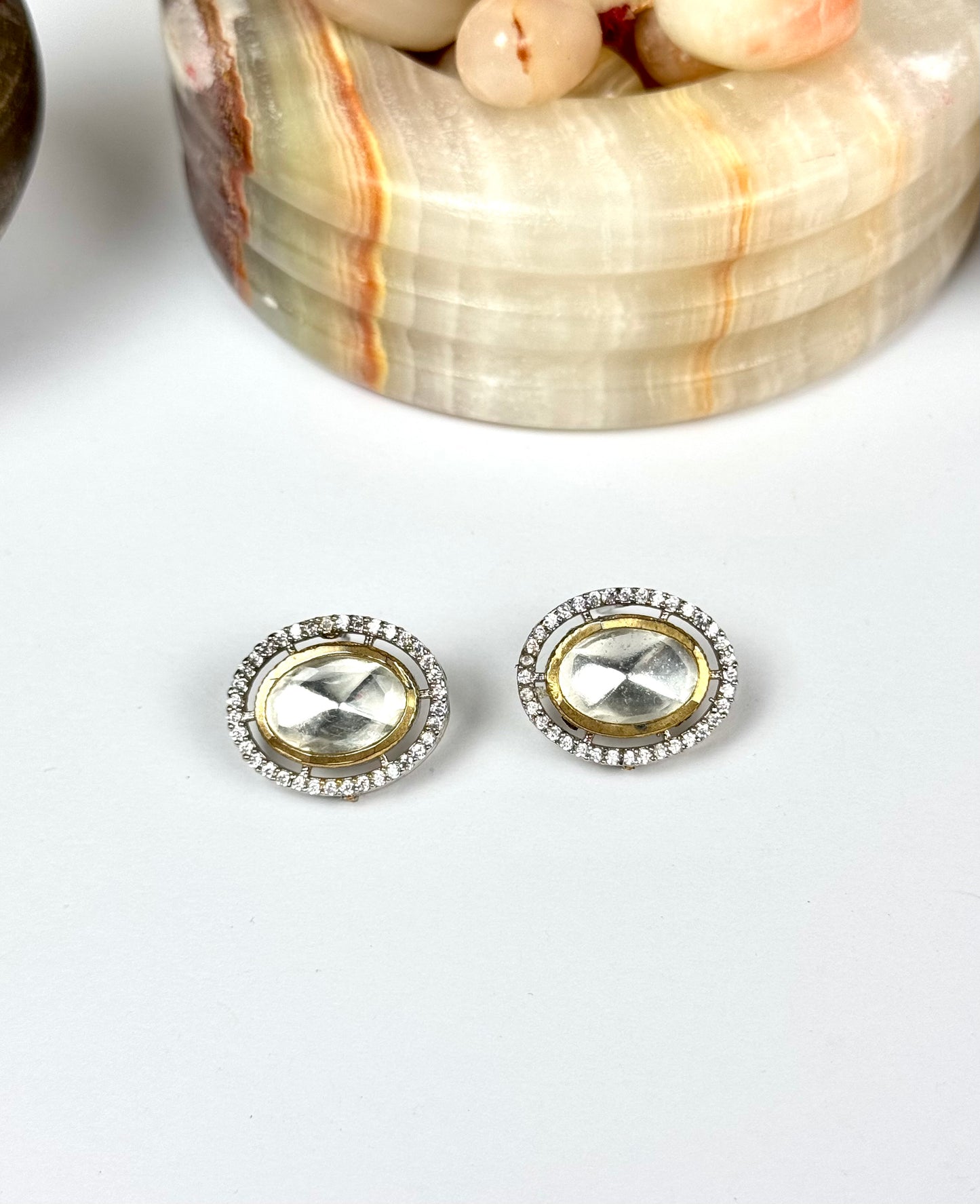 Imported Kundn Zircon Tops