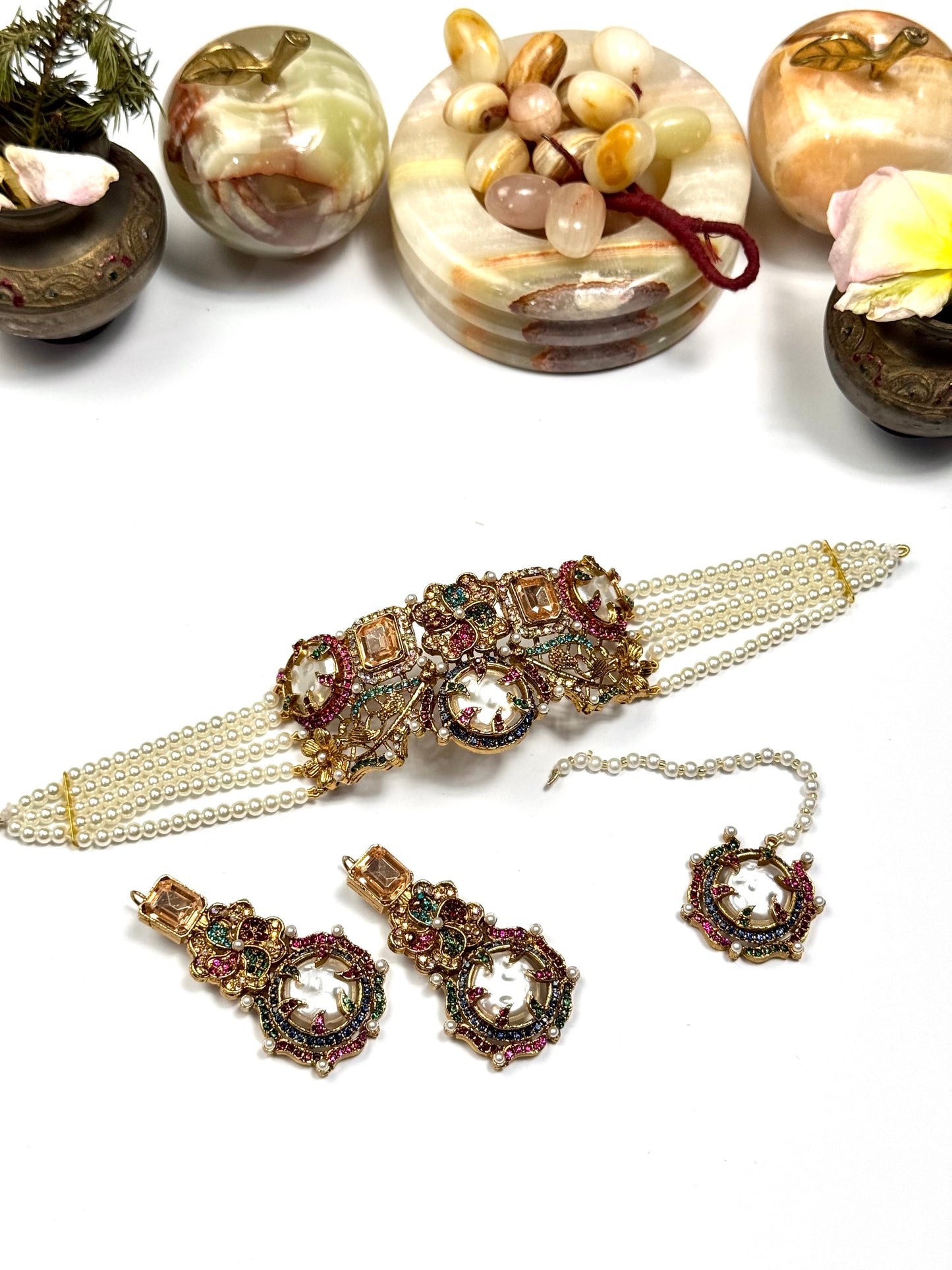 Turkish lvy Choker Set