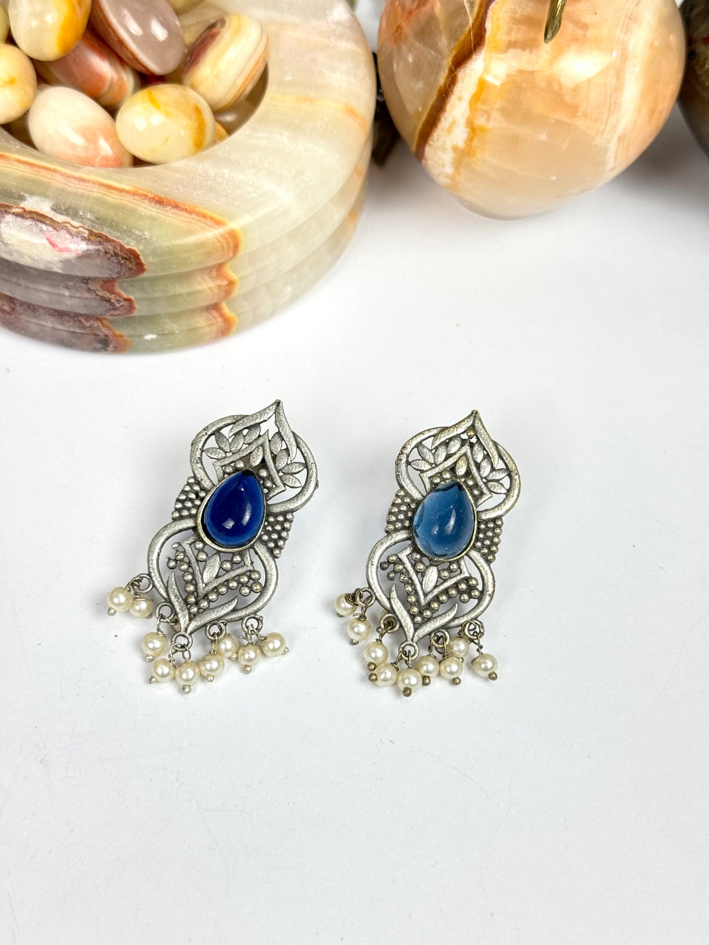 Premium Brass made Oxidised Earrings