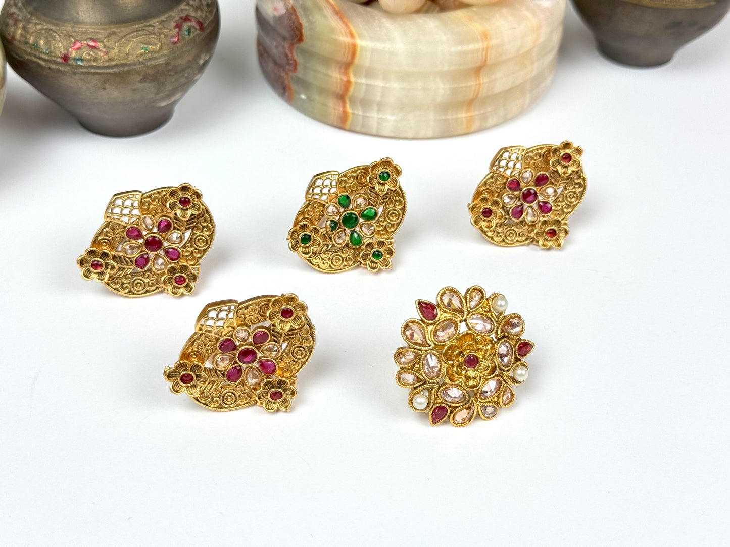 Rajwadi Adjustable Rings