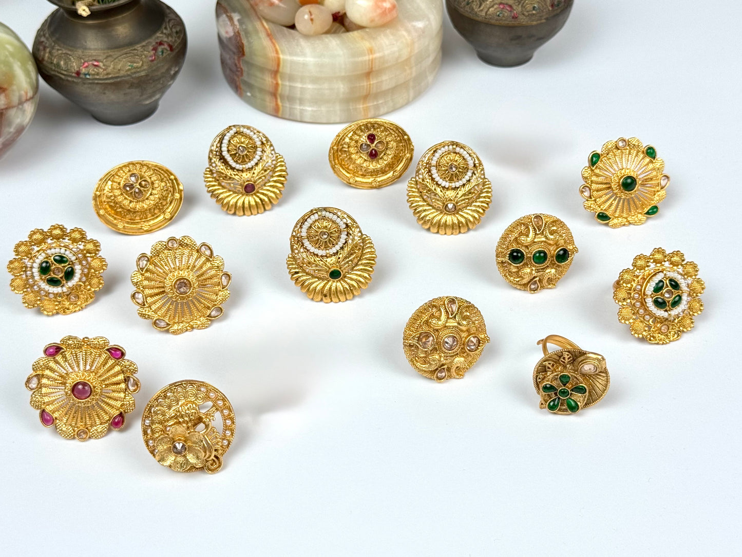 Rajwadi Adjustable Rings