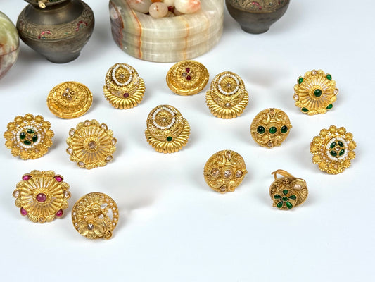Rajwadi Adjustable Rings
