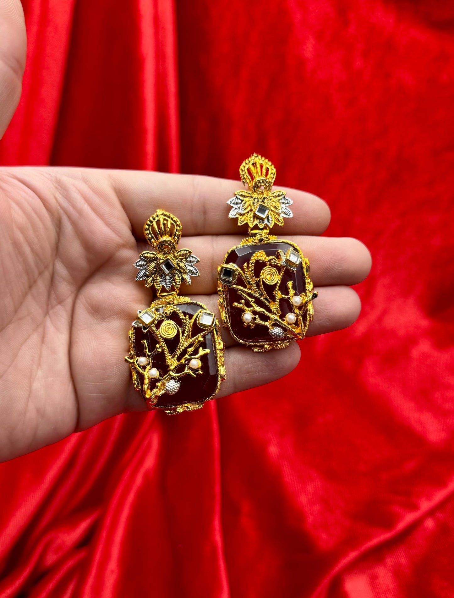 EGYPTIAN Stone Earrings