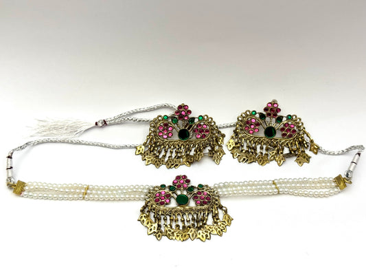Tribal Multi choker set