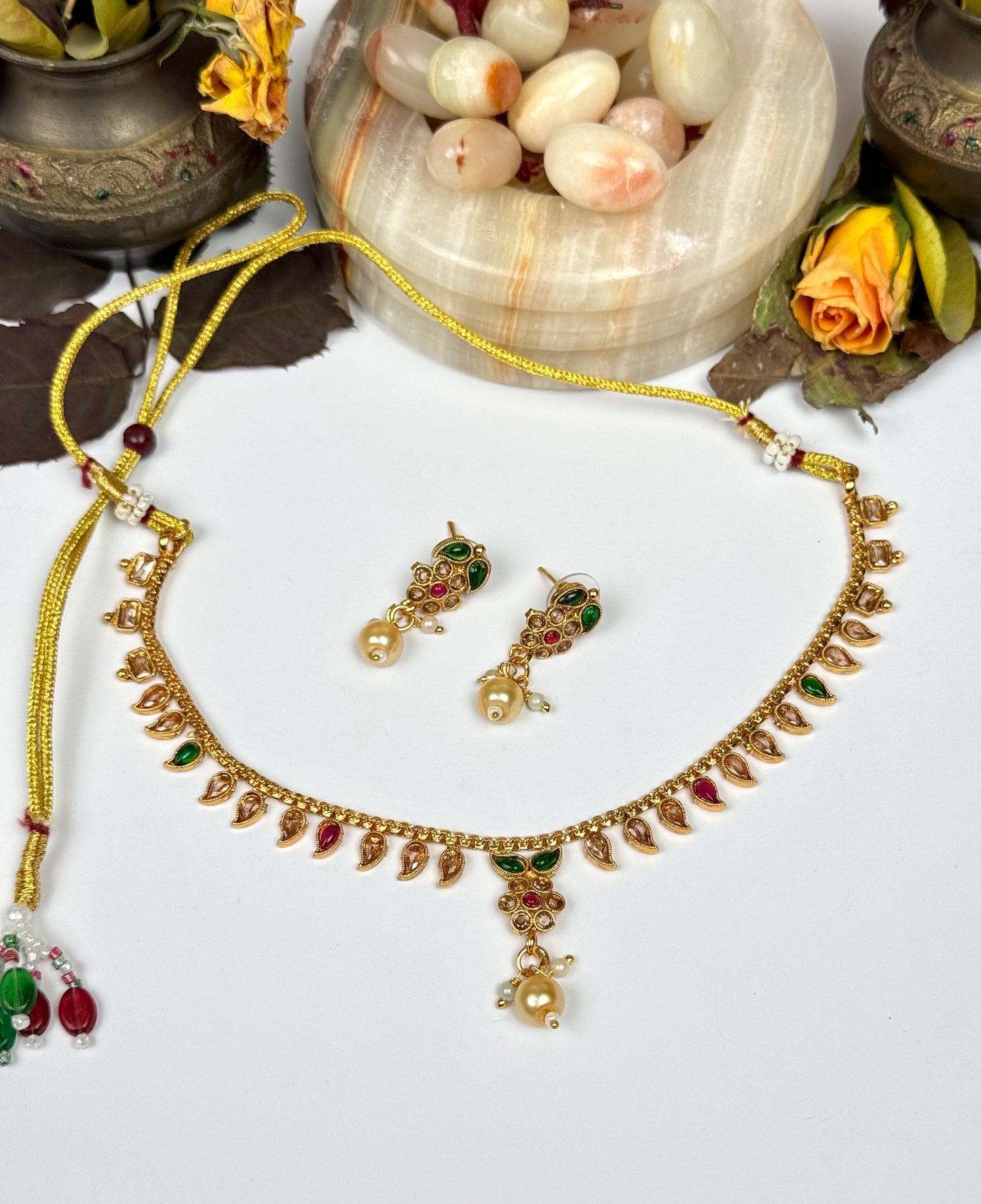 Rajwadi Necklace set