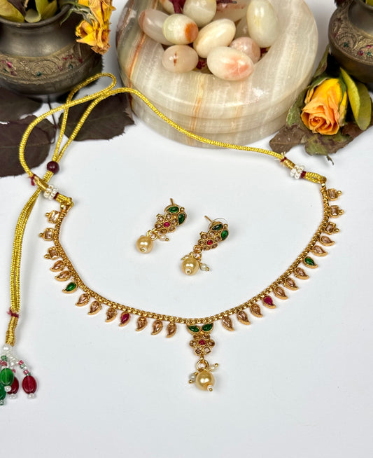 Rajwadi Necklace set