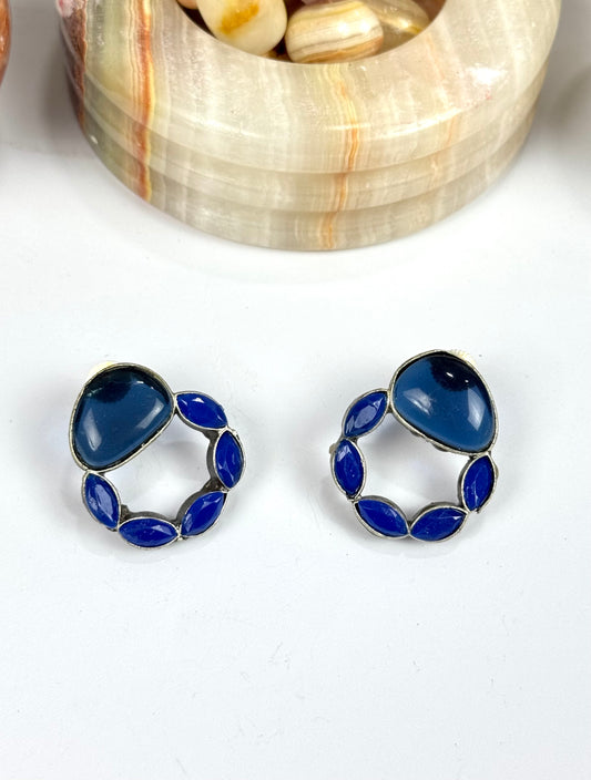 Premium Brass made Oxidised Earrings