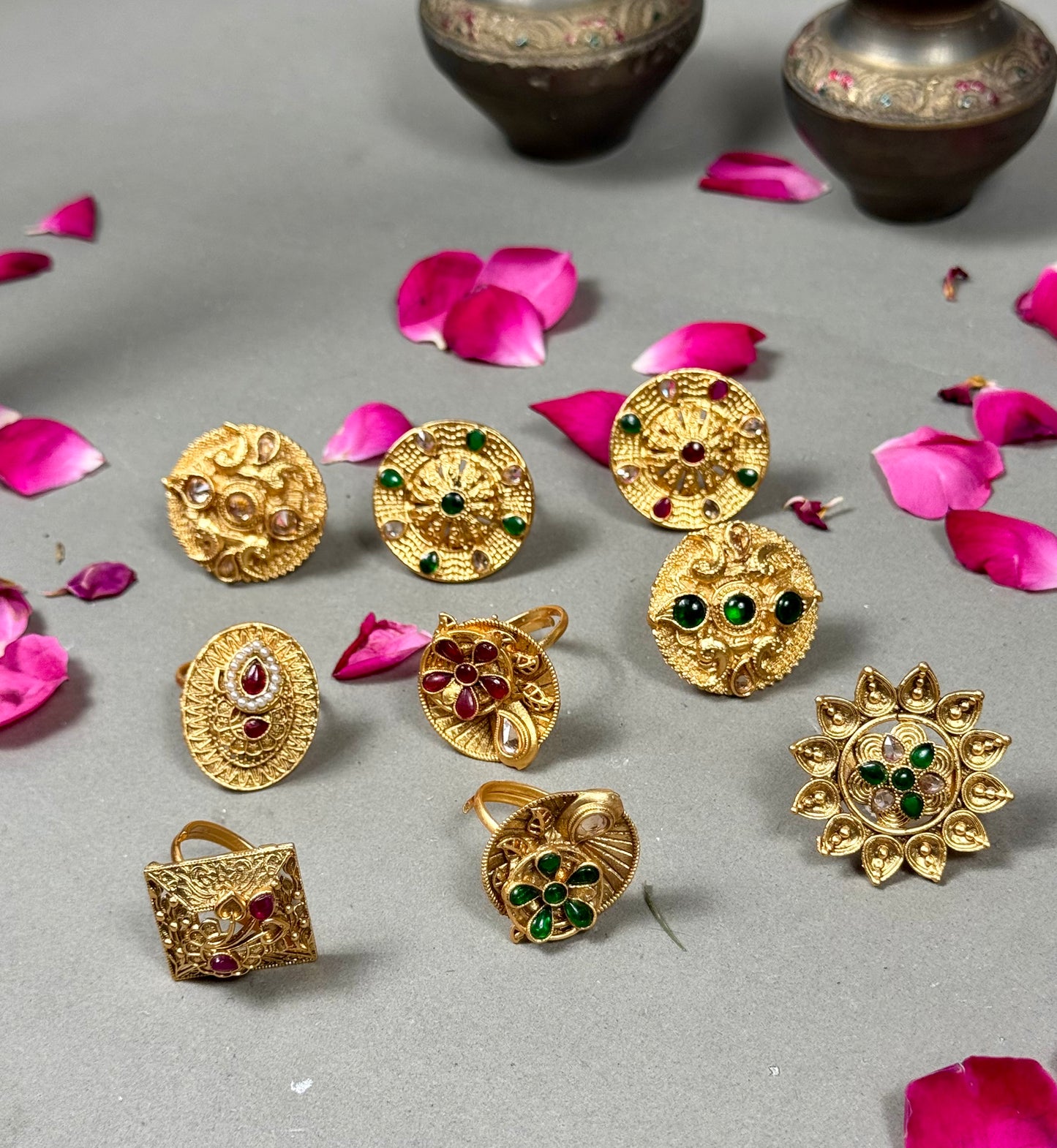 Rajwadi Adjustable Rings