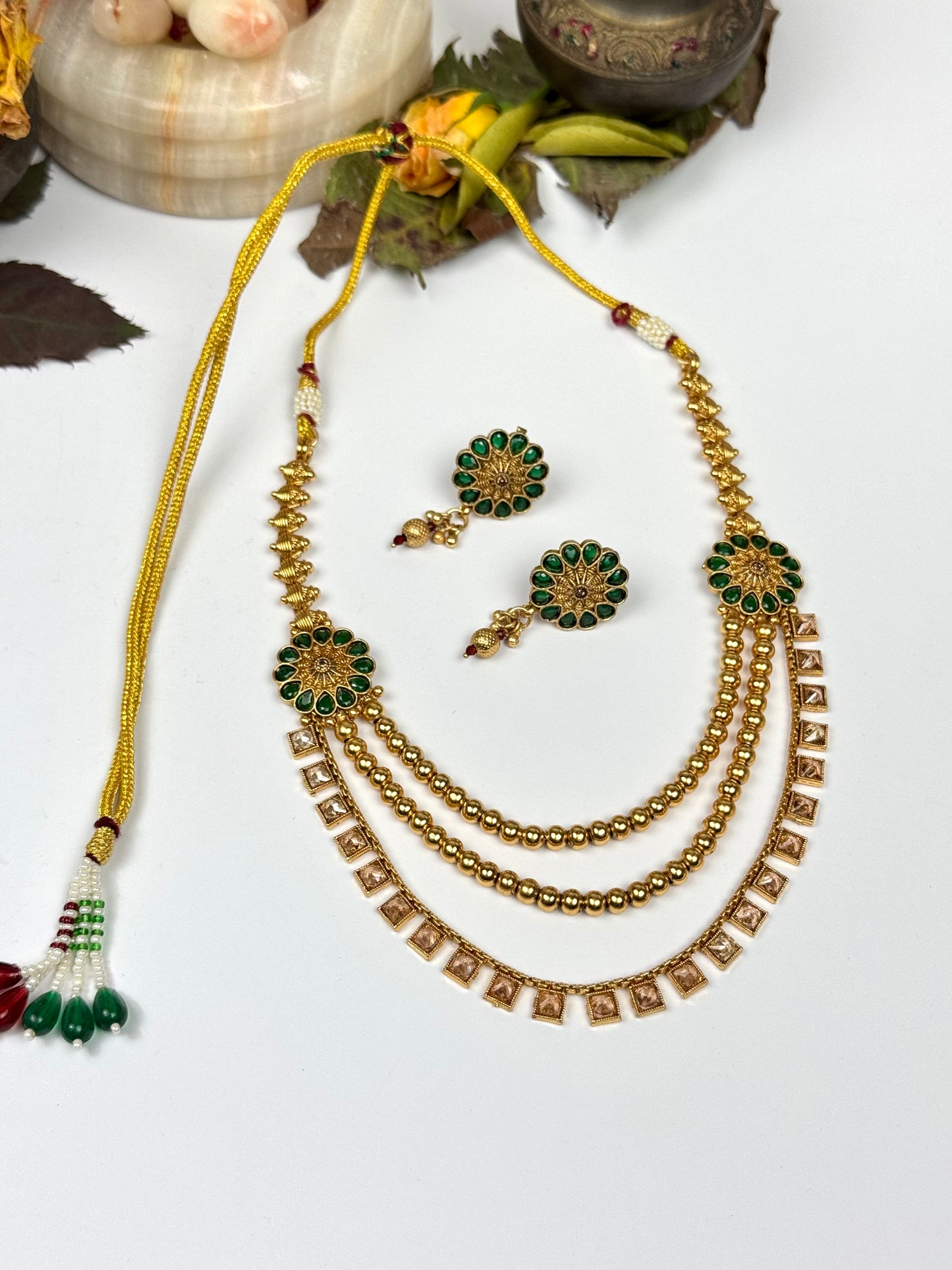 Rajwadi Designer Mala set
