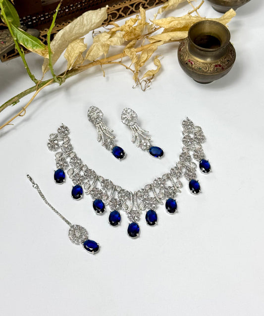 American Diamond 1 karat Necklace sets