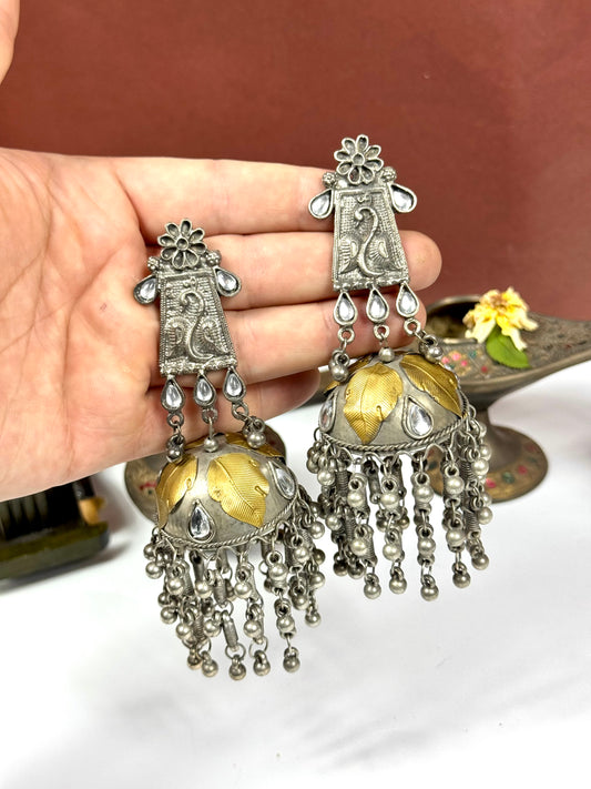 Oxidised Falak Jhumka