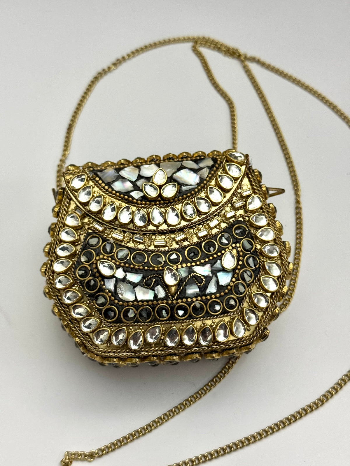 Mini Kundn Nepali Clutch