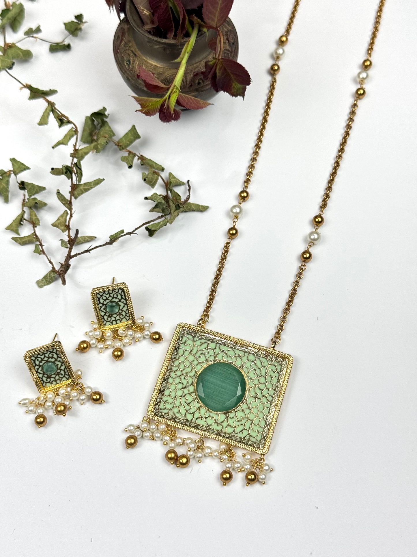 Premium Brass made oxidised set