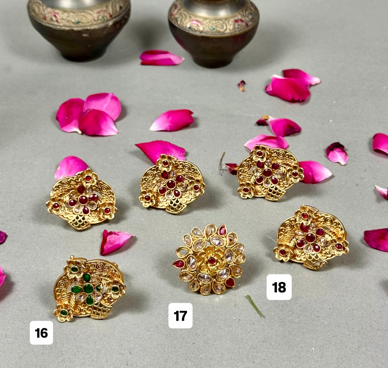 Rajwadi Adjustable Rings