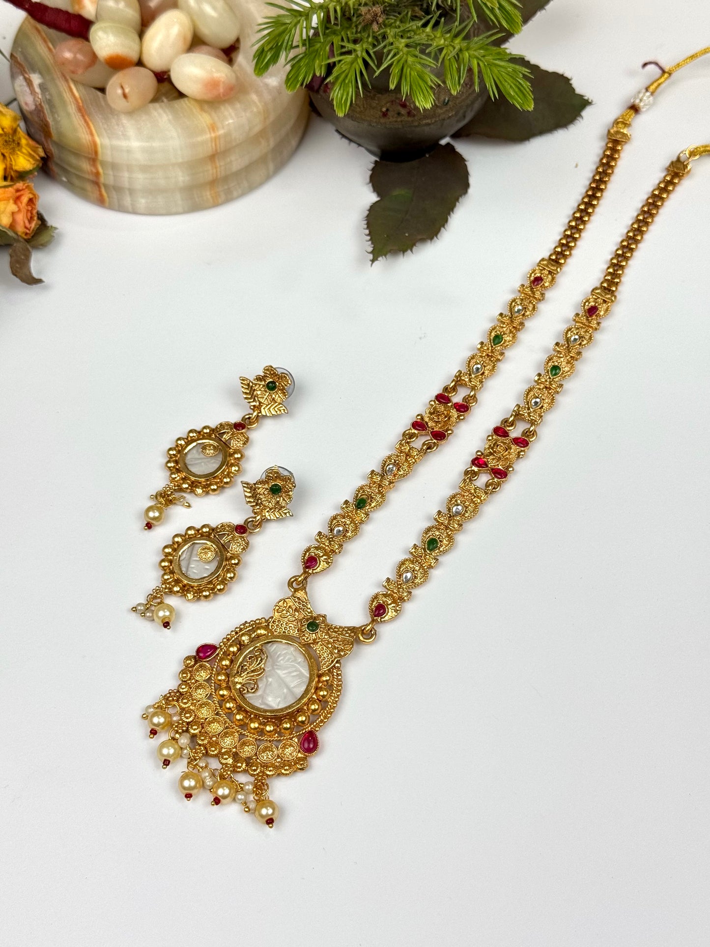 Rajwadi Designer Mala set