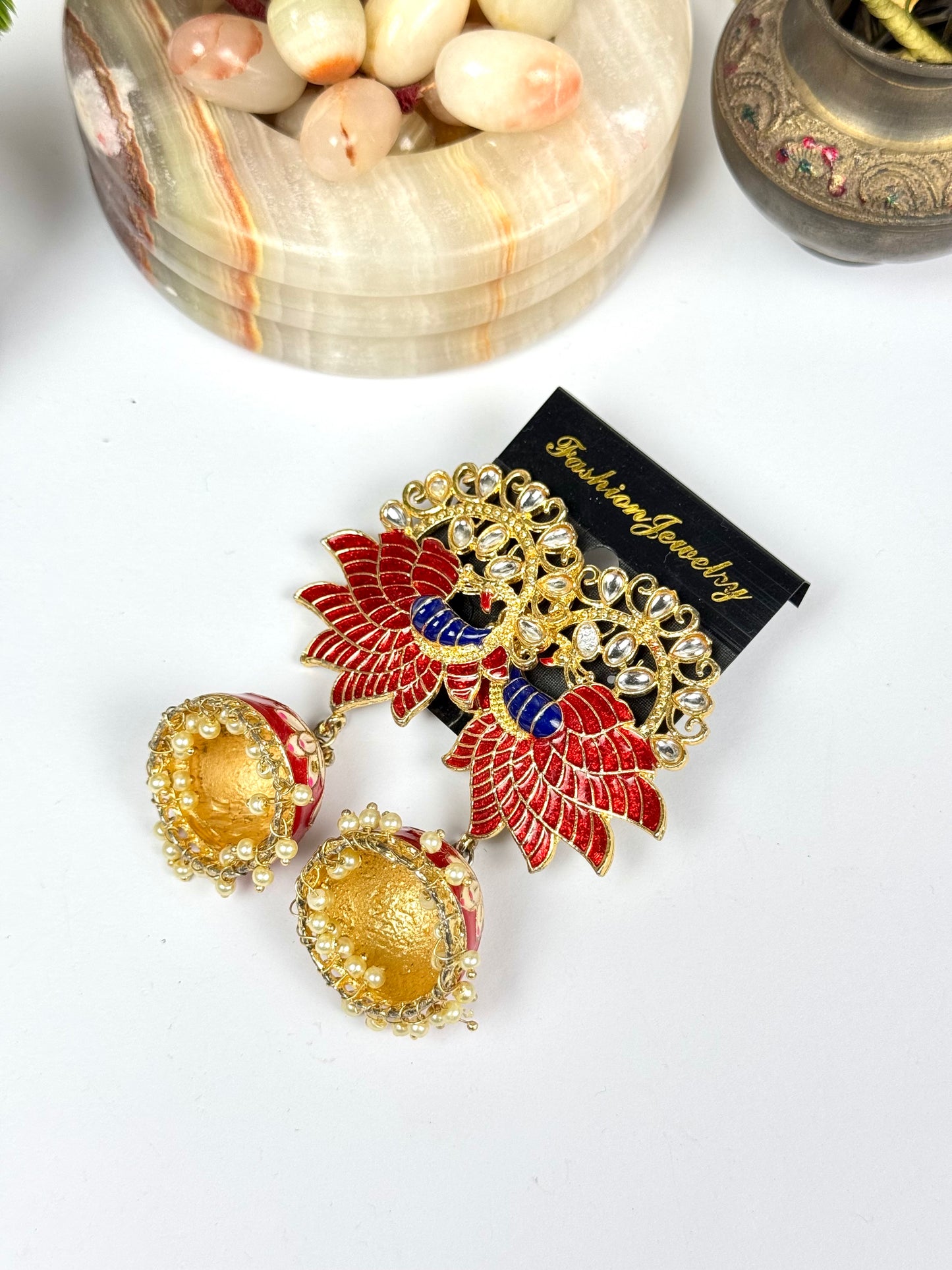Imported Mina Kundn Earrings
