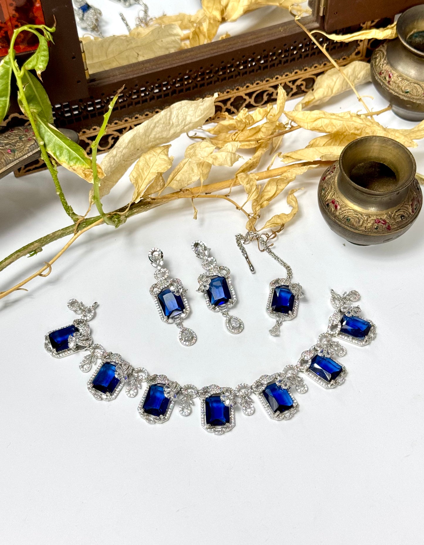 American Diamond 1 karat set