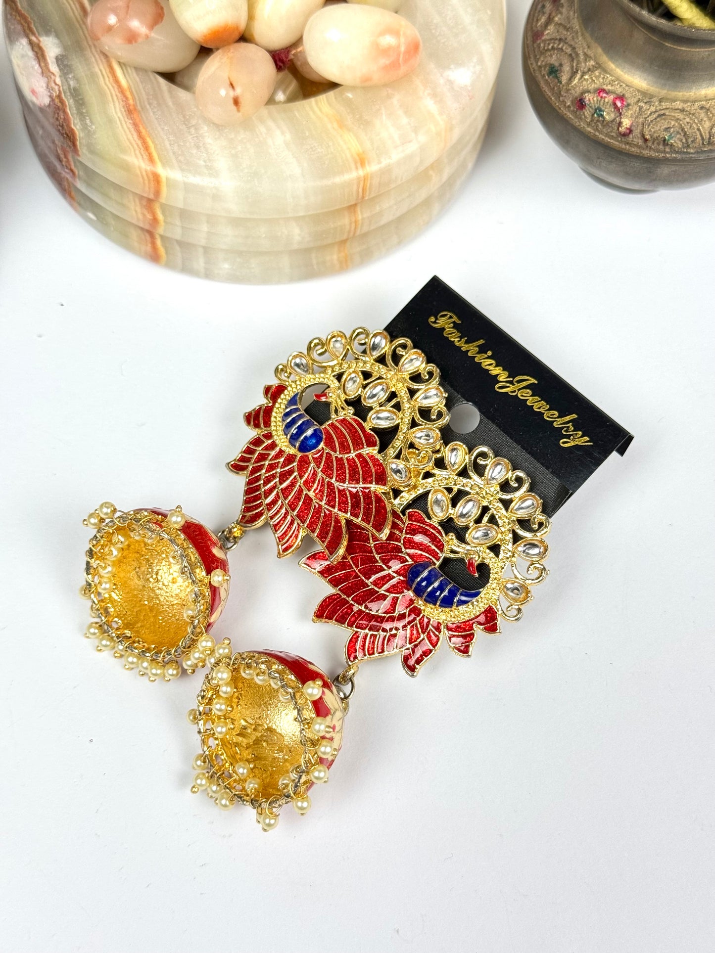 Imported Mina Kundn Earrings