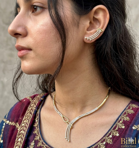 American Diamond Necklace set