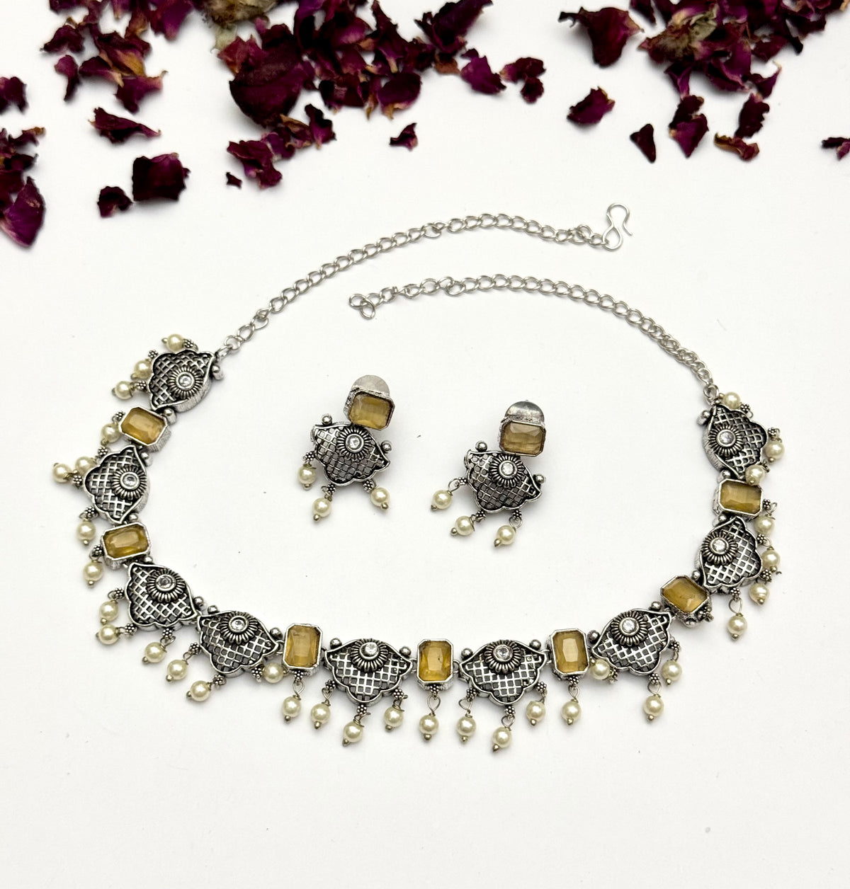 Premium oxidised Necklace set