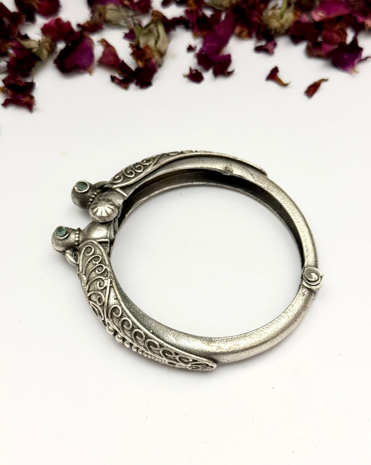 Premium Brass made Oxidised Openable Kara