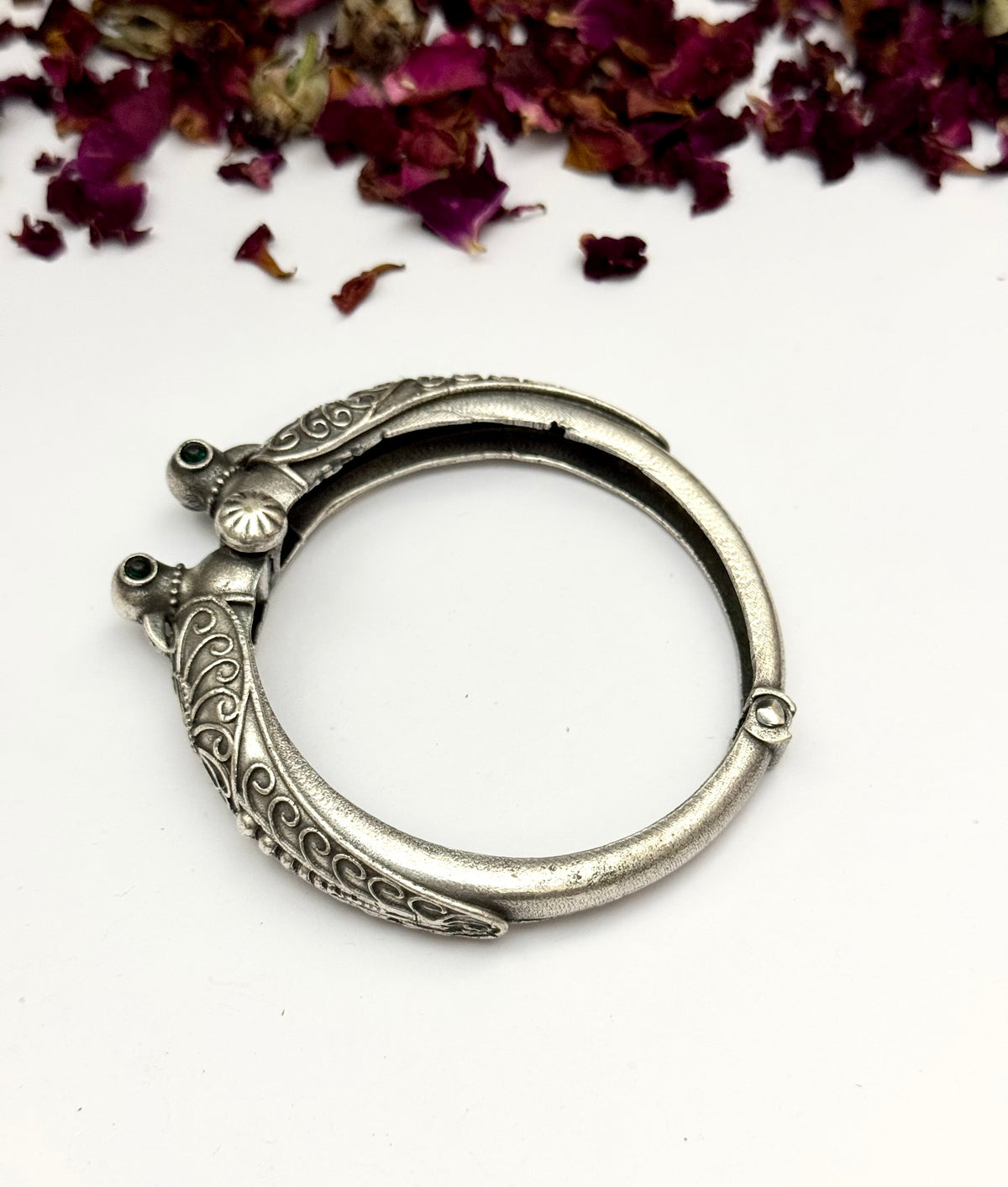 Premium Brass made Oxidised Openable Kara