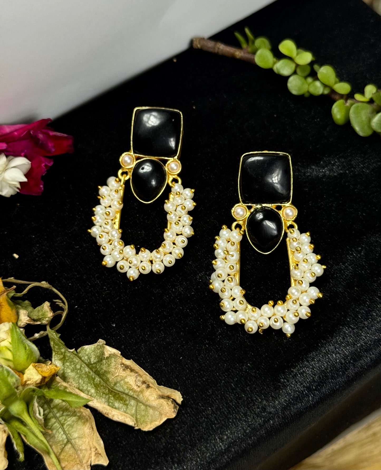 Premium Brass Mehwish Earrings