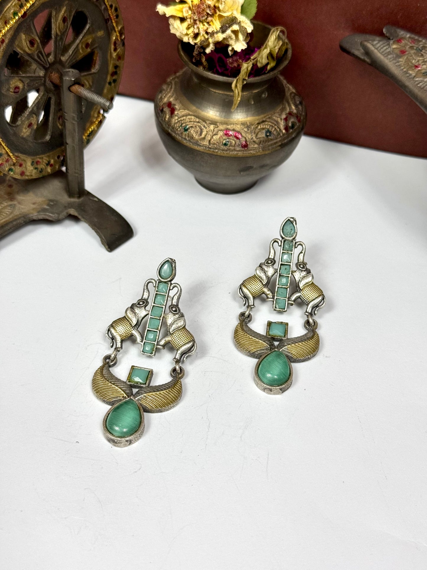 Premium oxidised Asha Tops