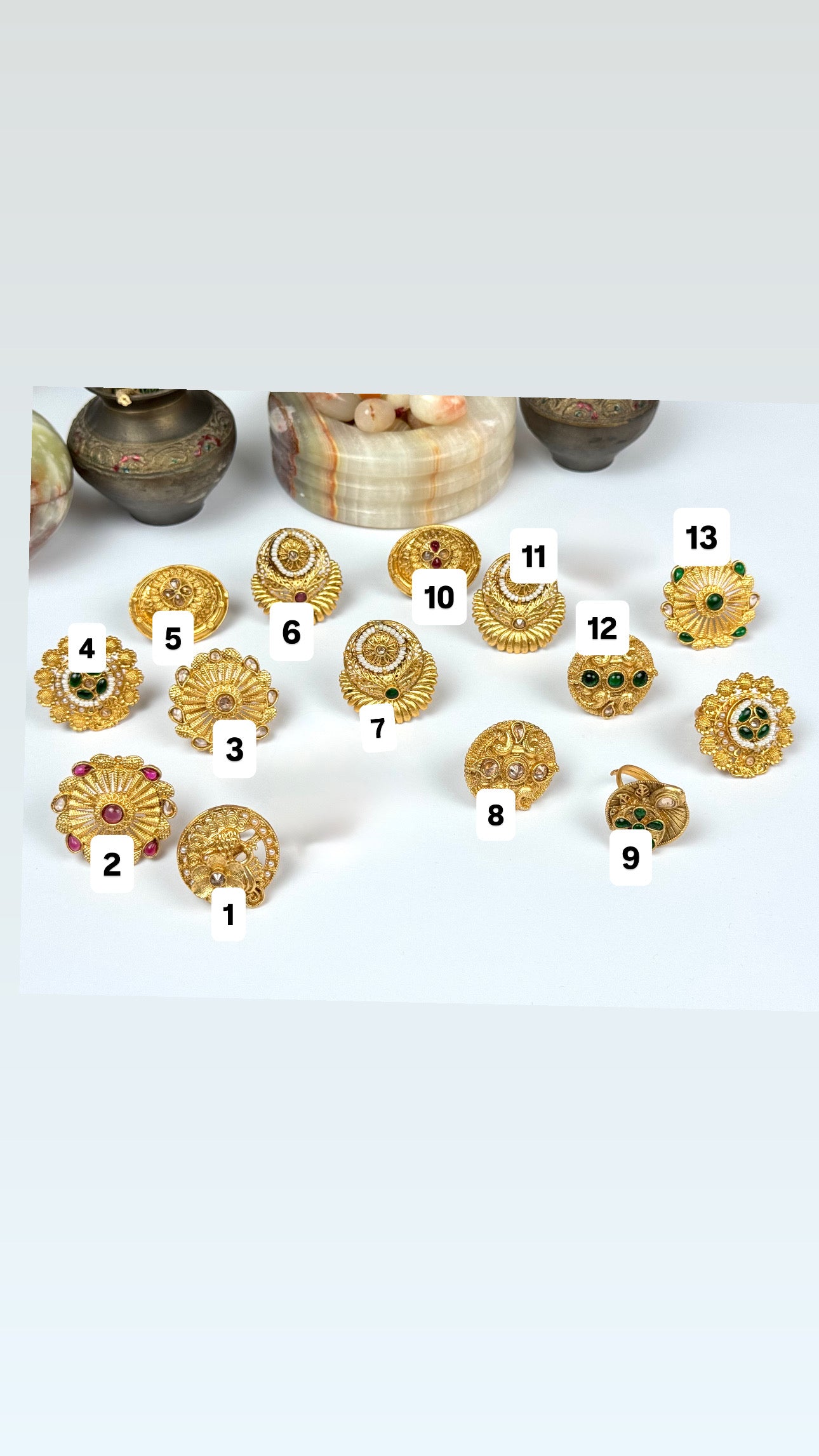 Rajwadi Adjustable Rings