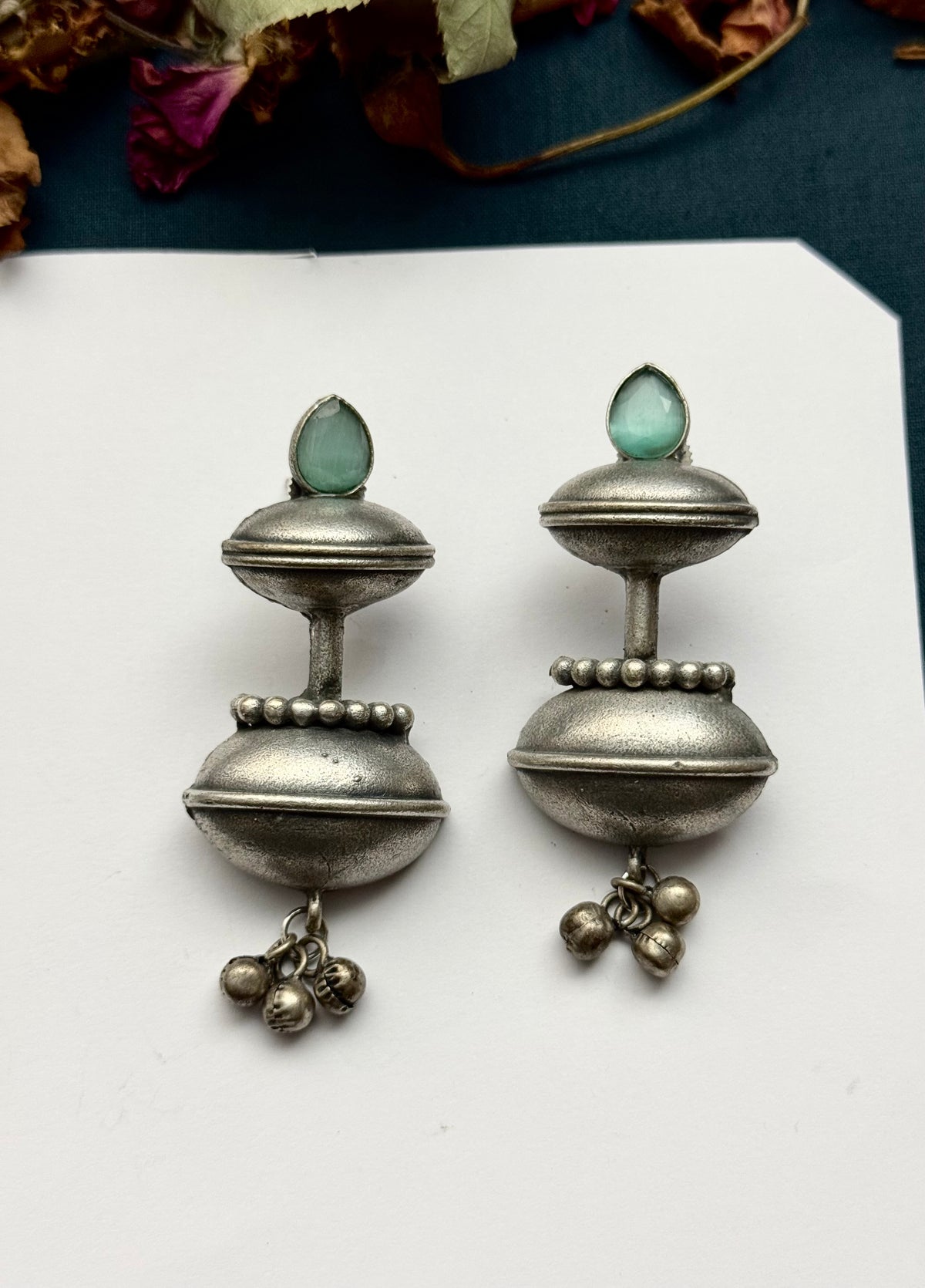 Premium Brass made Oxidised Earrings