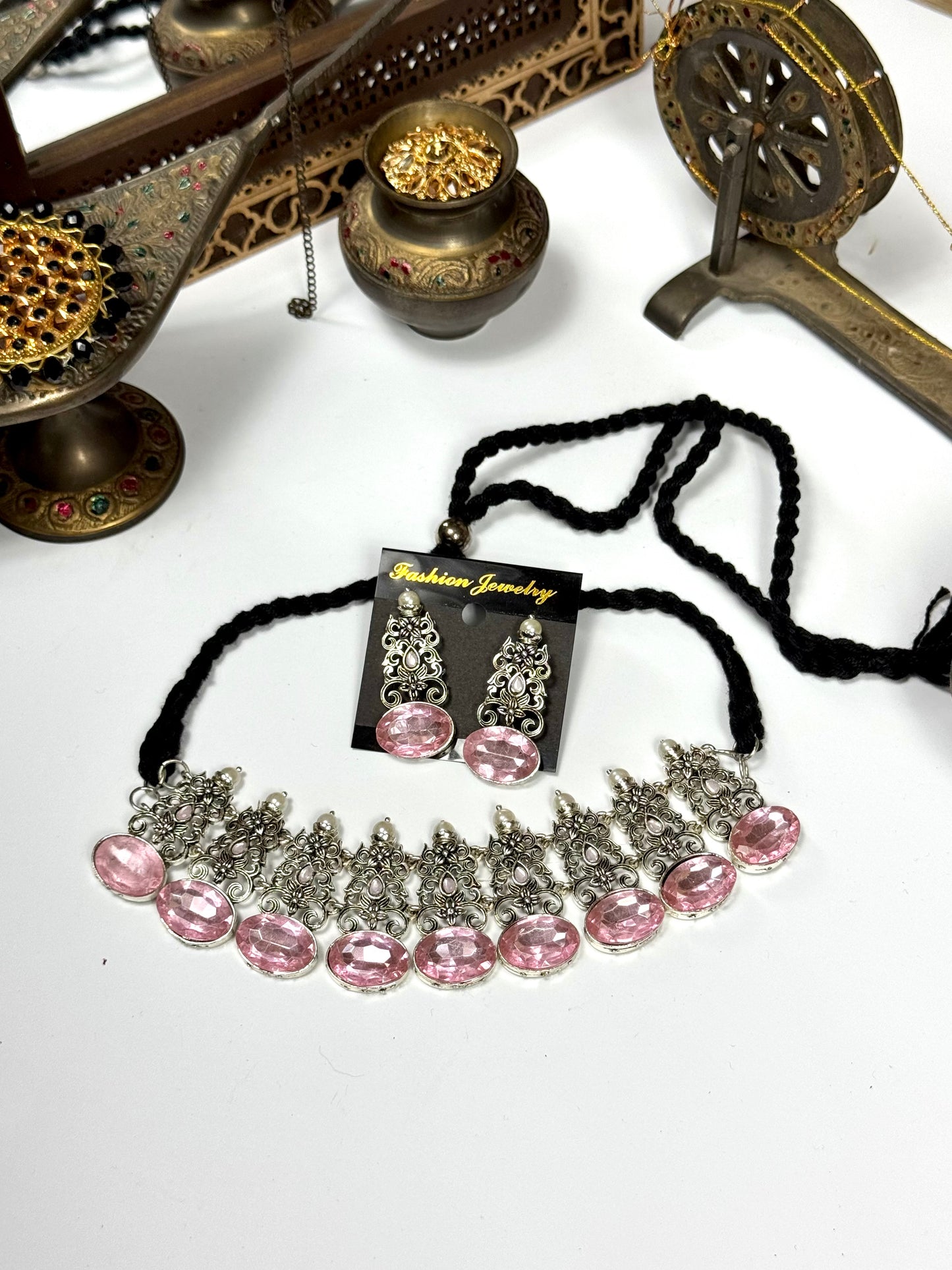 Oxidised Sultana Set