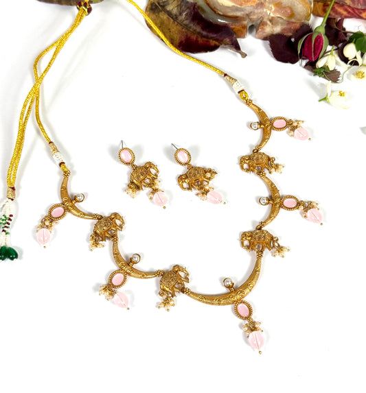 Rajwadi Shahi Necklace set