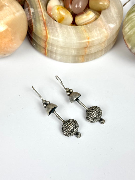 Premium Brass made Oxidised Earrings