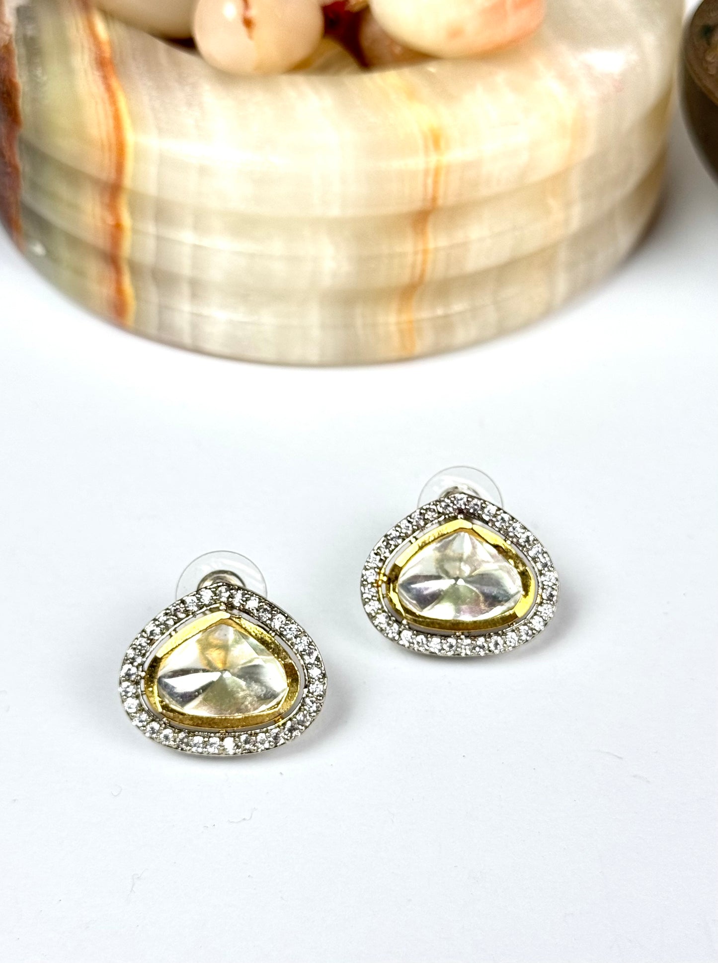 Imported Kundn Zircon Tops