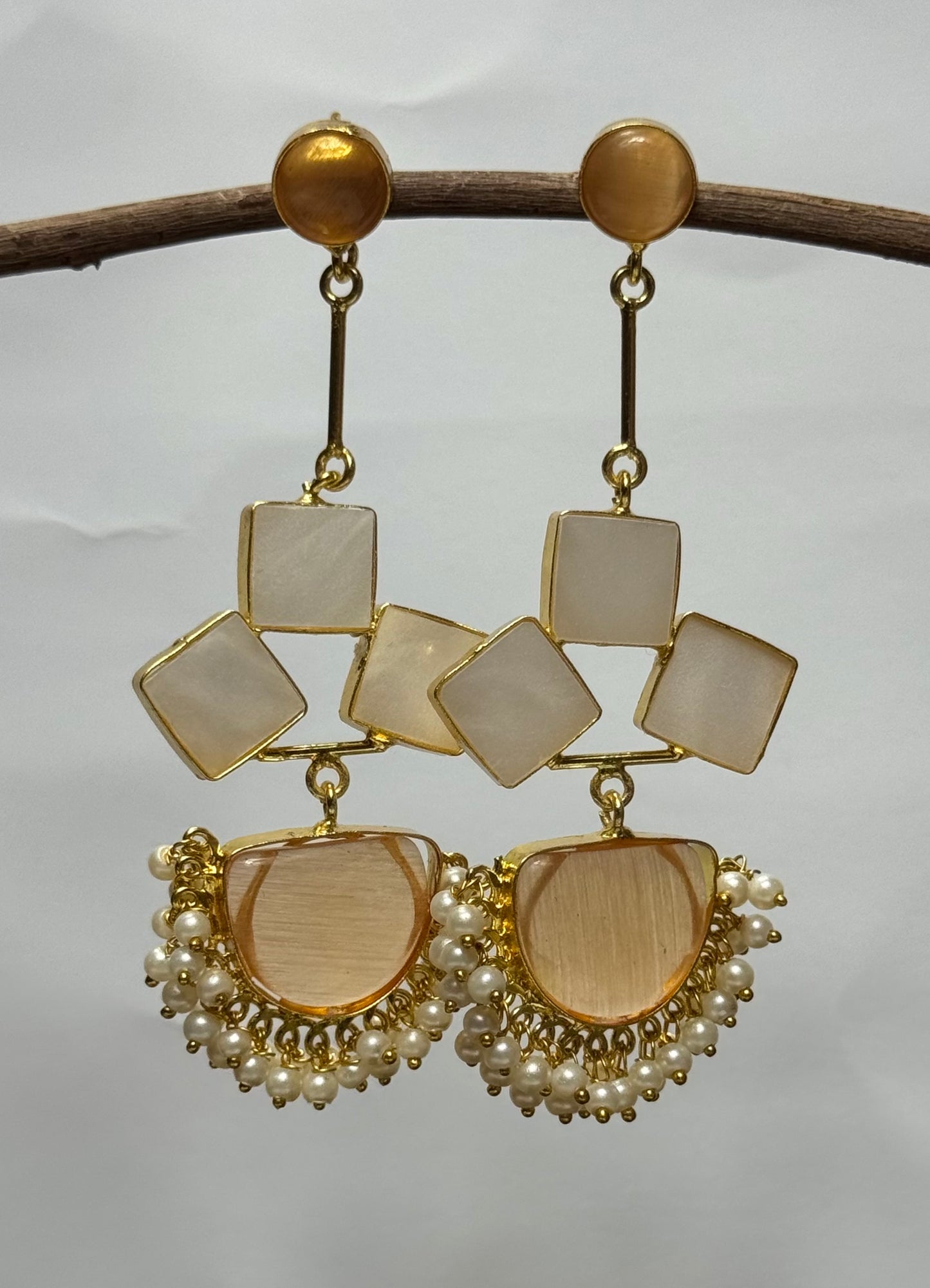 Premium Brass Falak Earrings