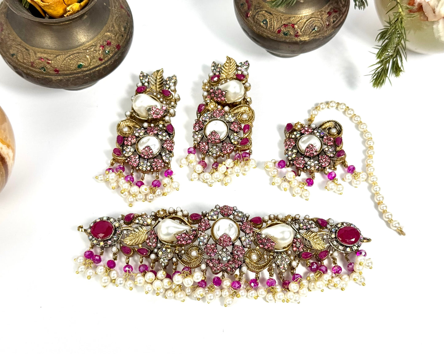 Turkish Dill Kash Choker set
