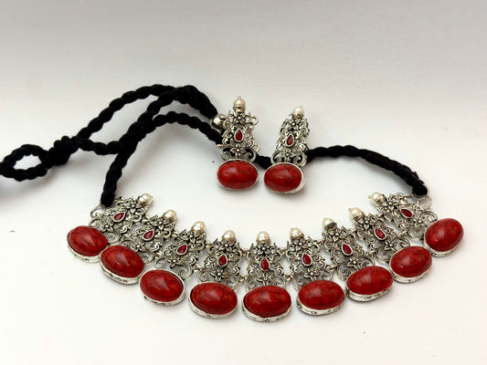 Oxidised Sultana Set