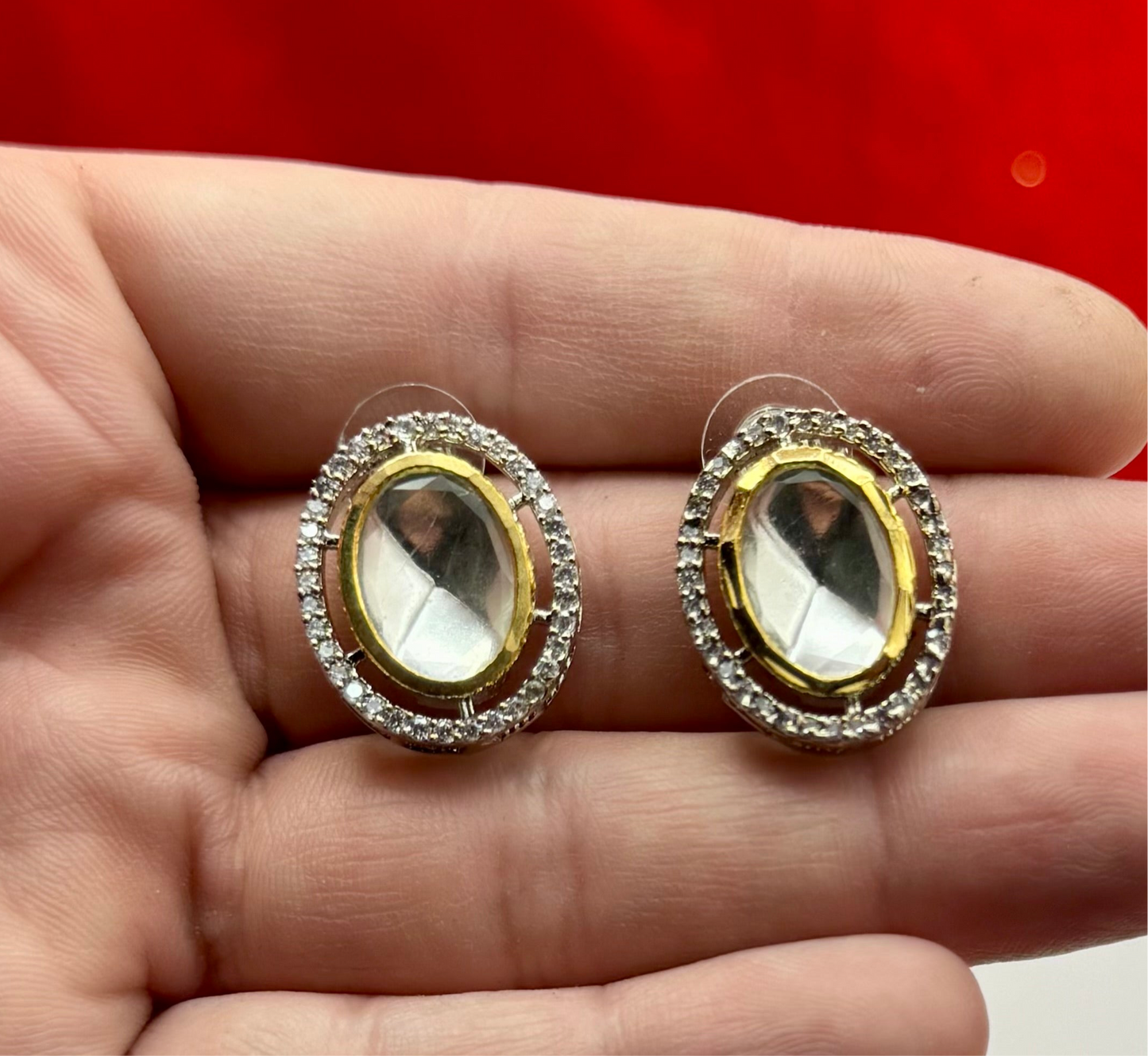 Imported Kundn Zircon Tops