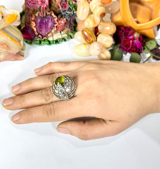 Thirsty Crow Adjustable Ring