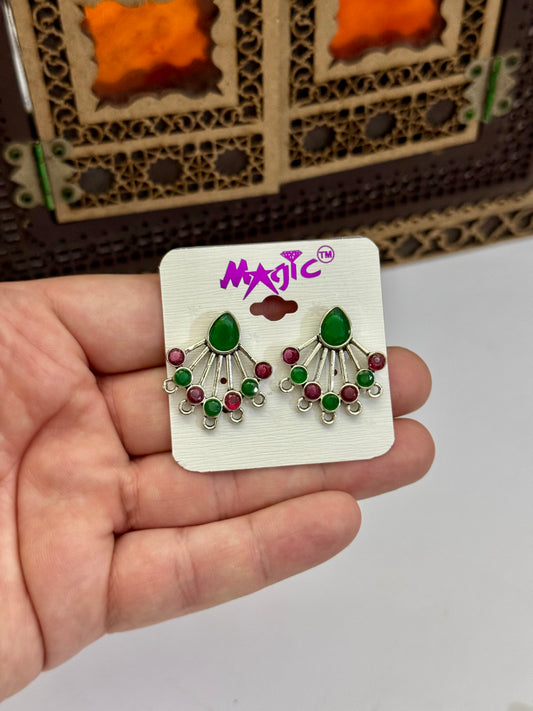 Oxidised Earrings
