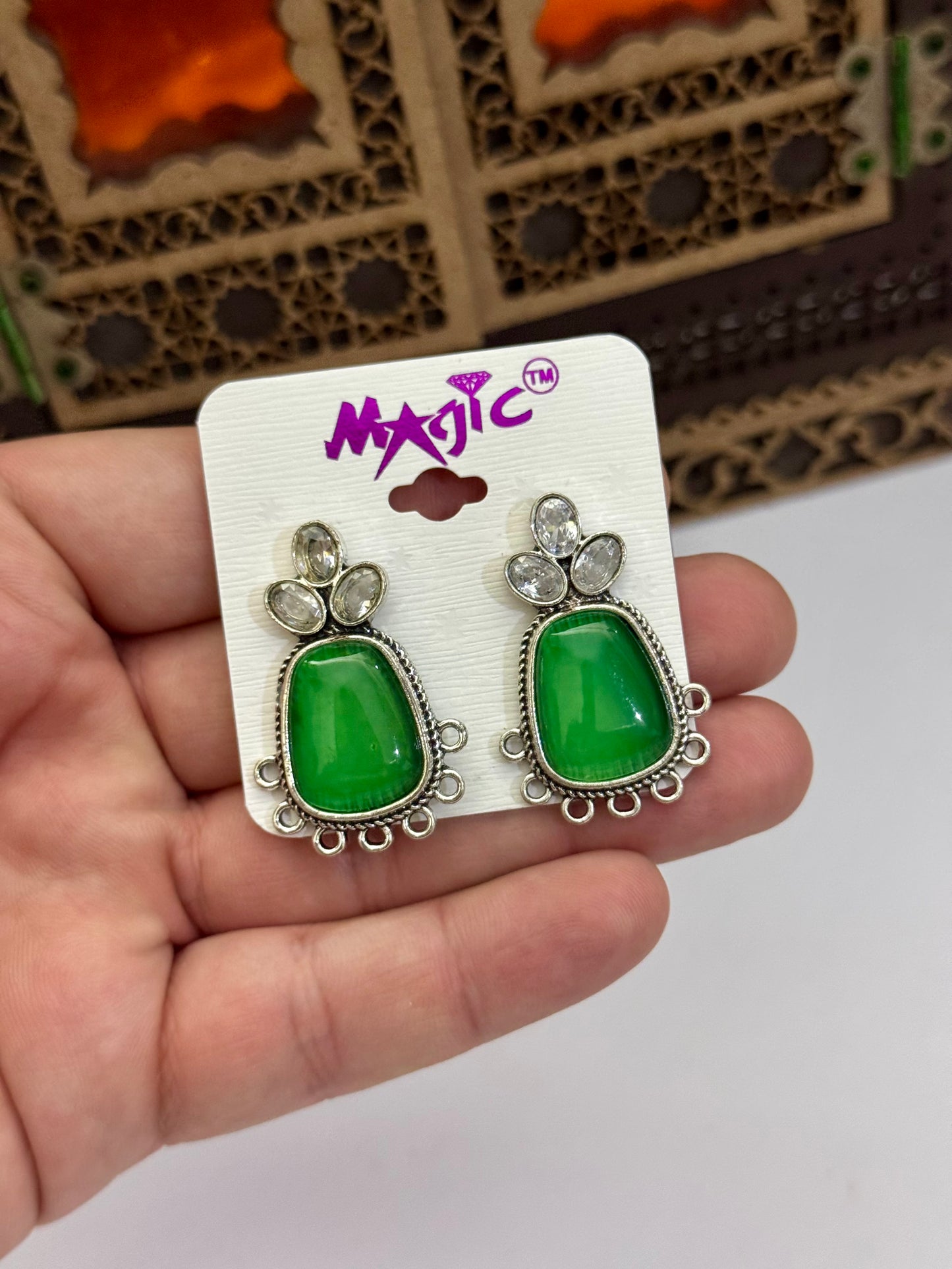 Chinese in budget Oxidised Earrings