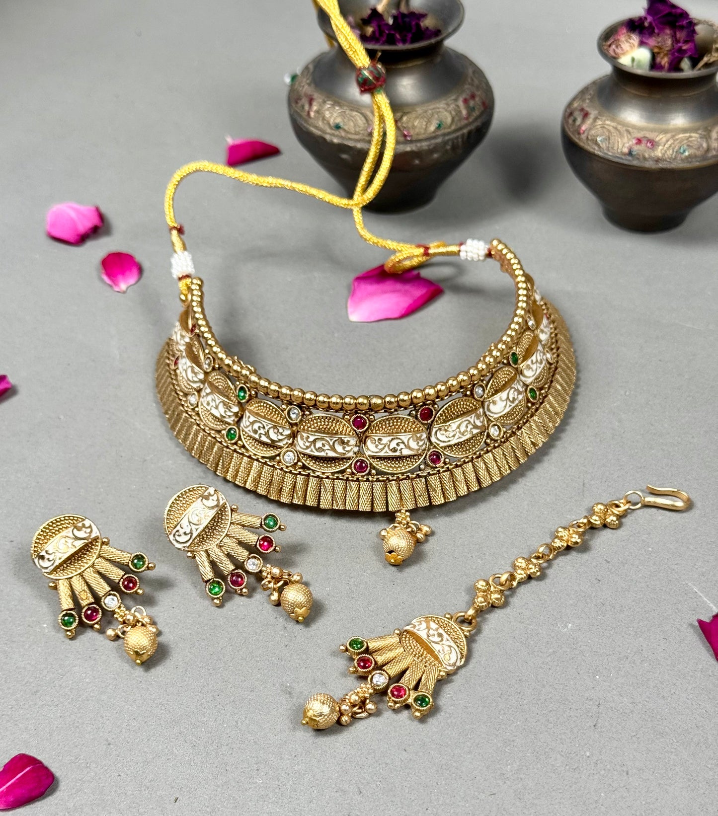 Rajwadi Choker set
