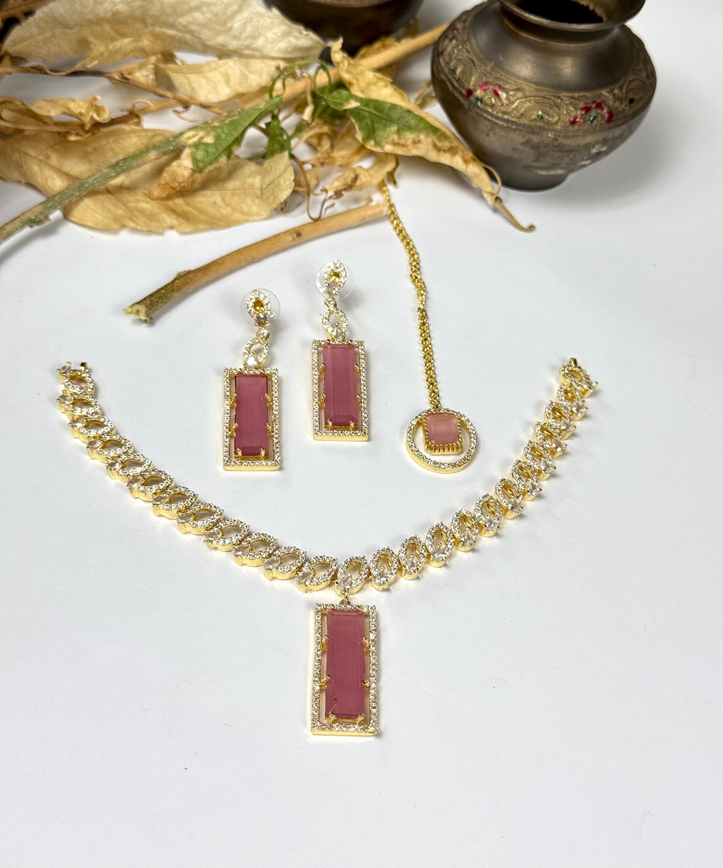 American Diamond 1 karat Set