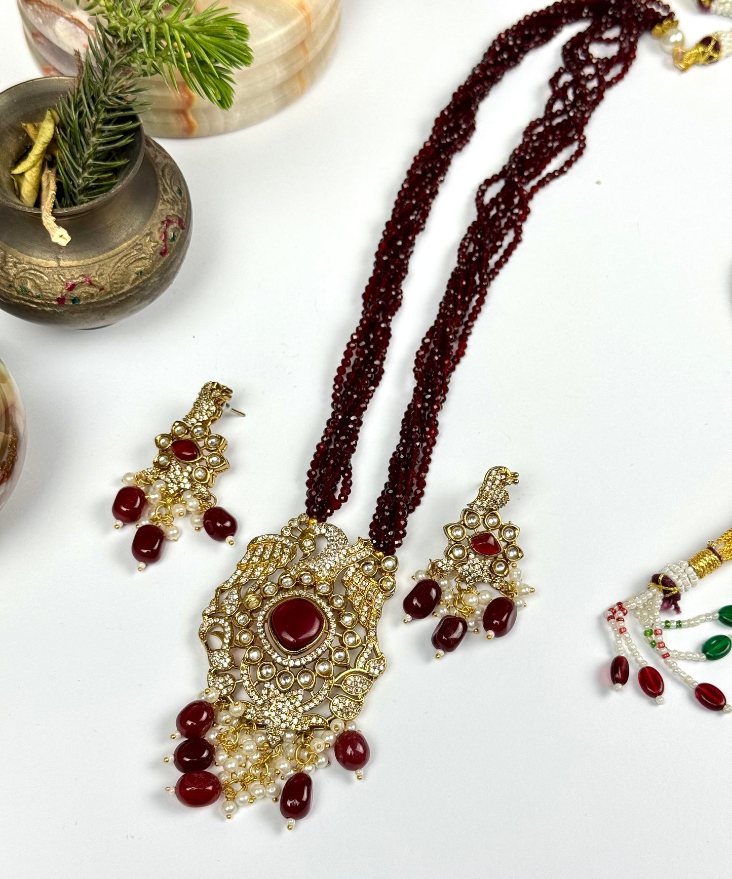 Imported premium Kundn Mala set