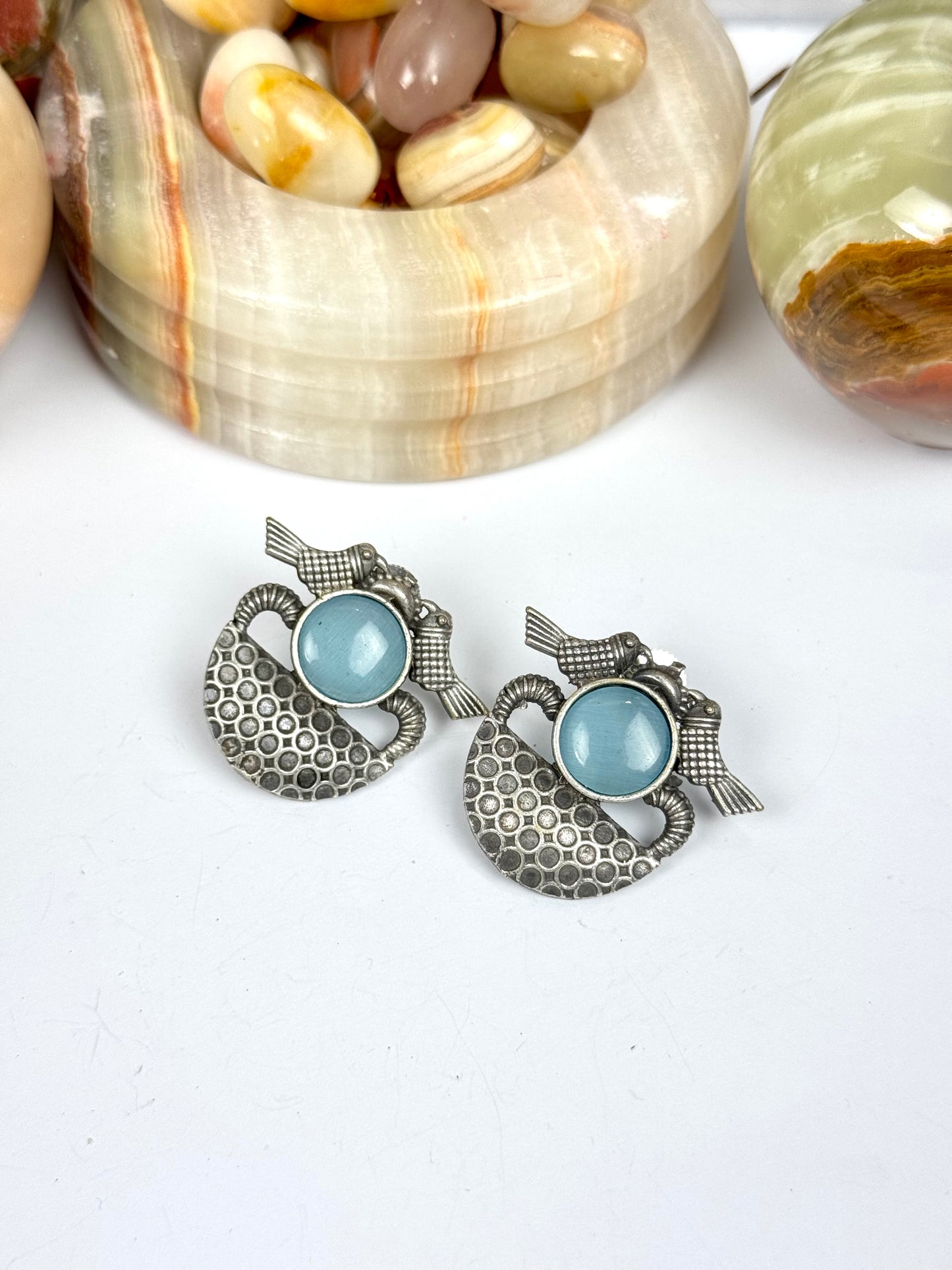 Brass Made Premium oxidised Bird Tops