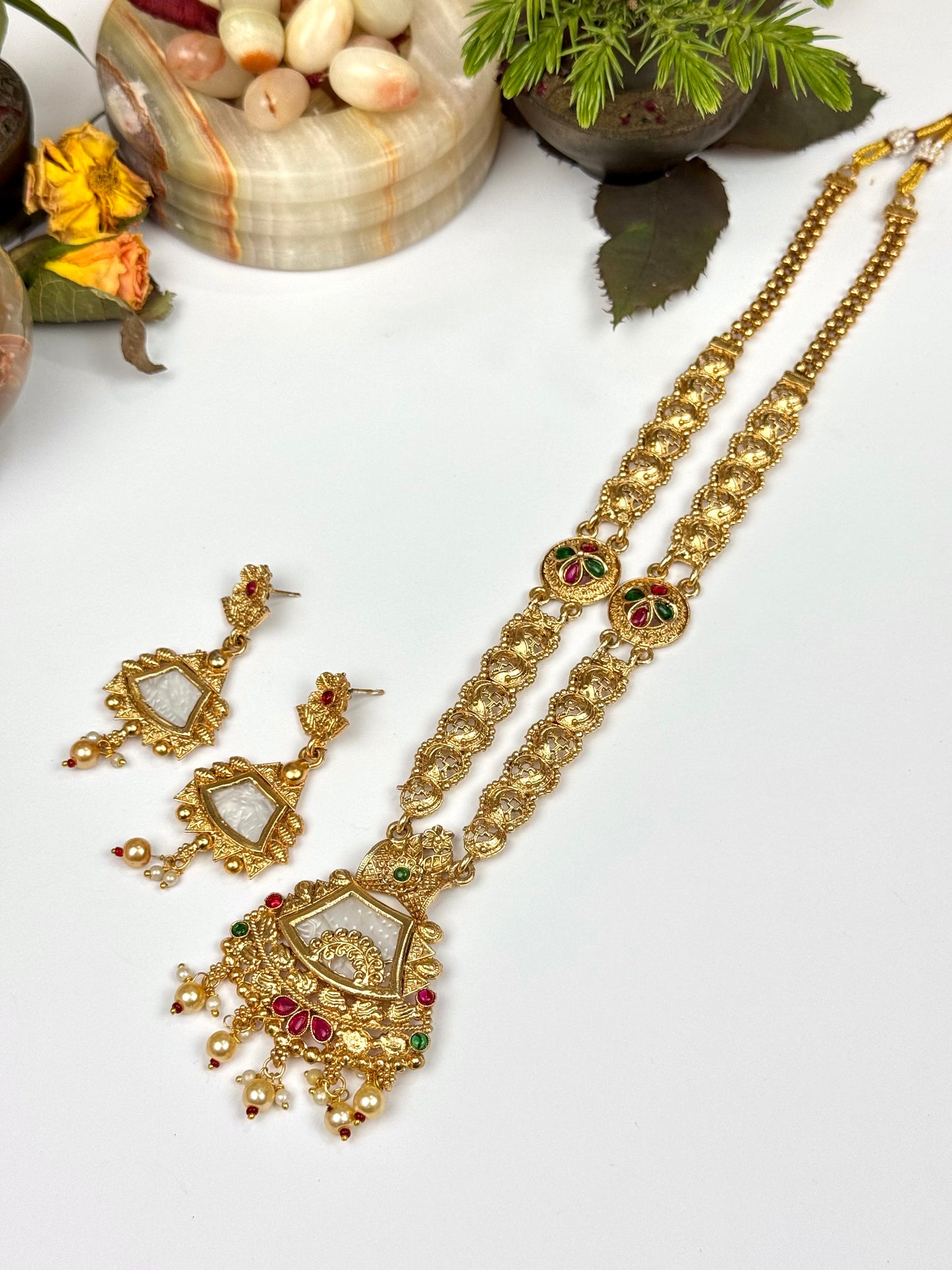 Rajwadi Designer Mala set