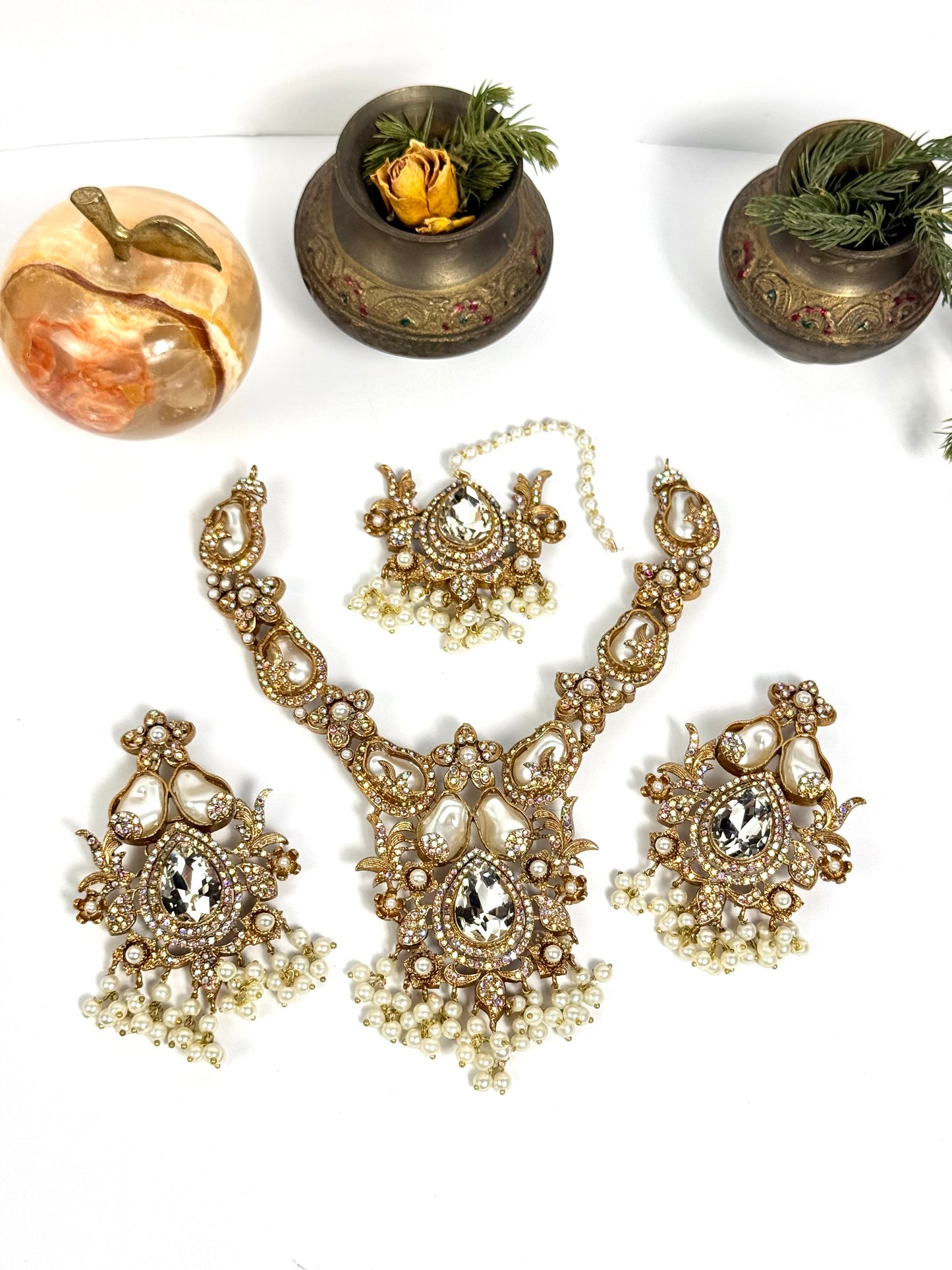 Turkish Jahan Ara Necklace Set
