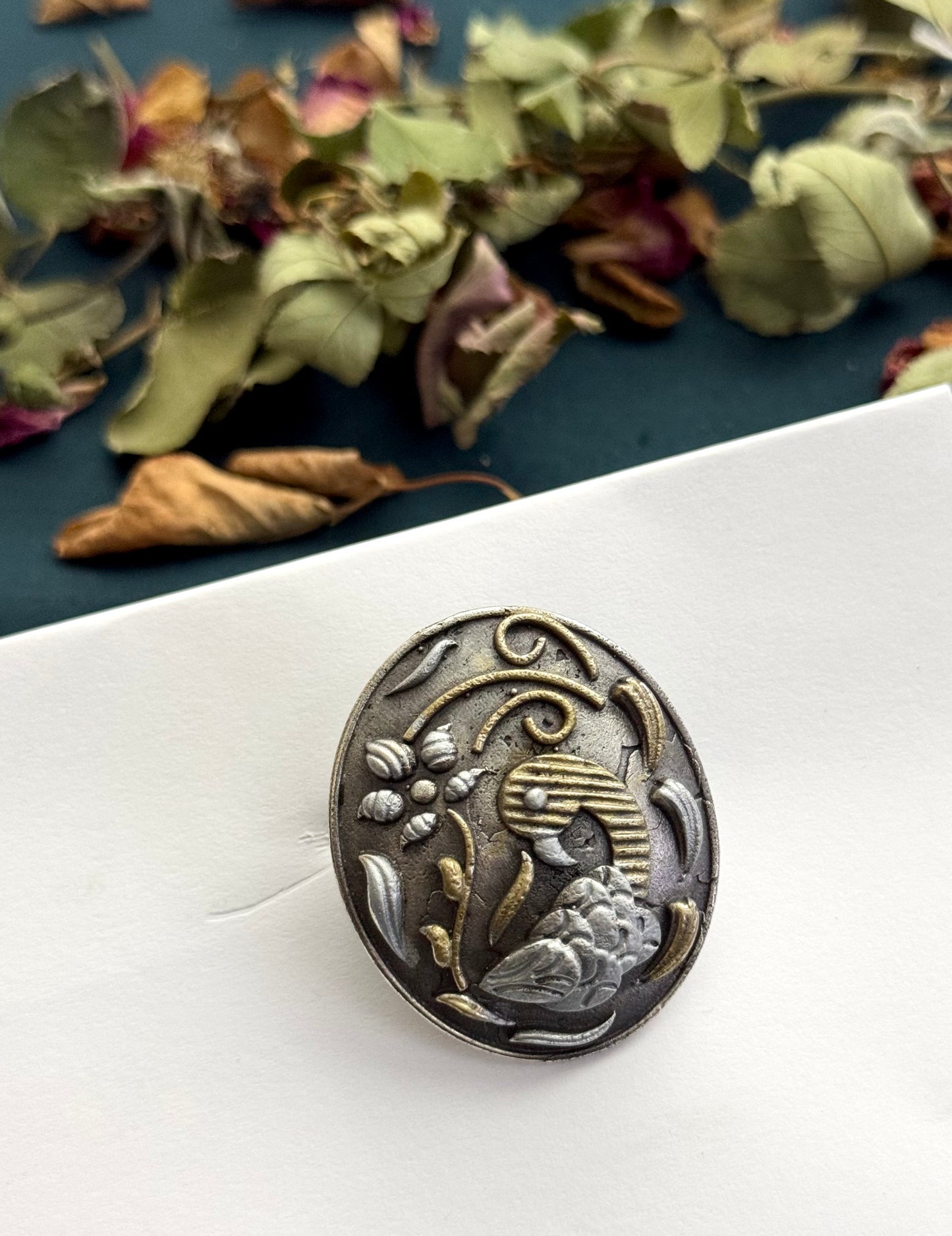 Premium Oxidised Brass Made Adjustable Rings